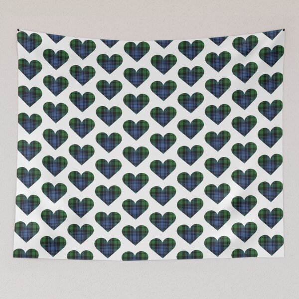 Item preview, Black Watch Tartan Heart designed and sold by CoolYule.