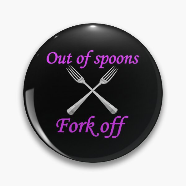 Item preview, No Spoons Fork Off designed and sold by Slinky-Reebs.