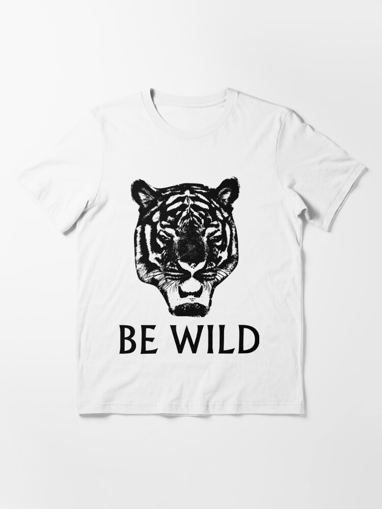 Pink Black Hot Wild Tiger T-Shirt