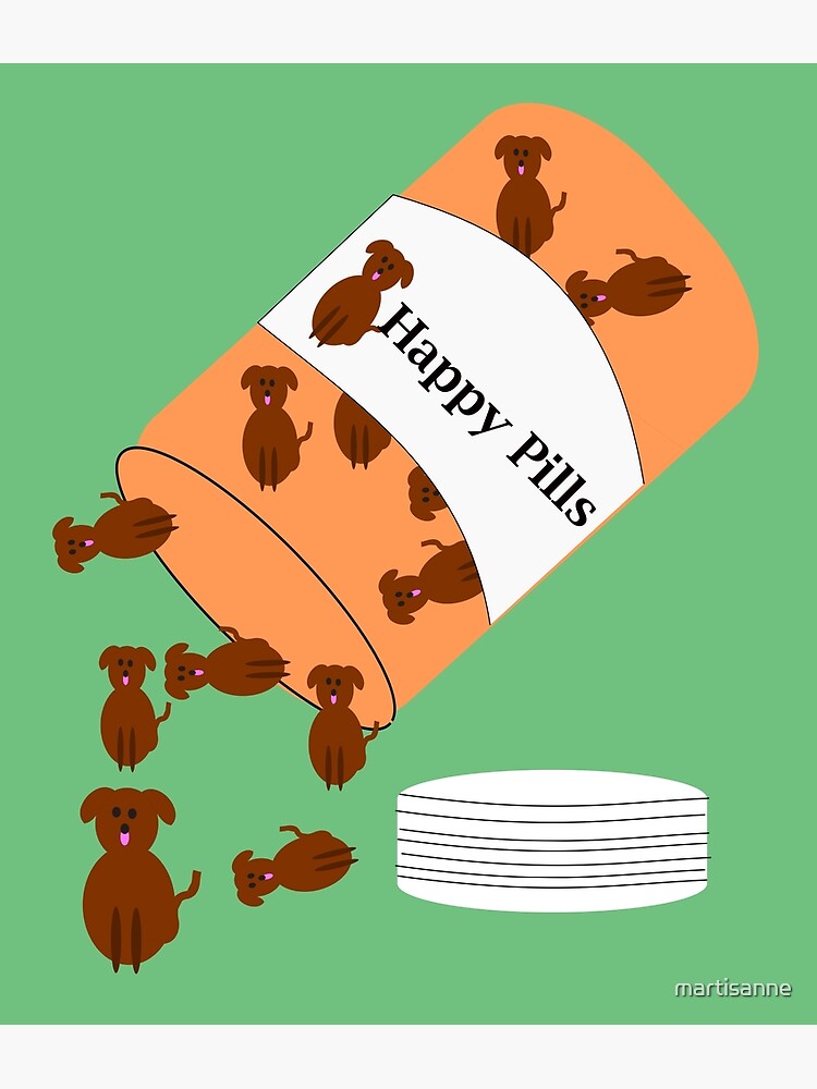 Doggy happy pills by martisanne