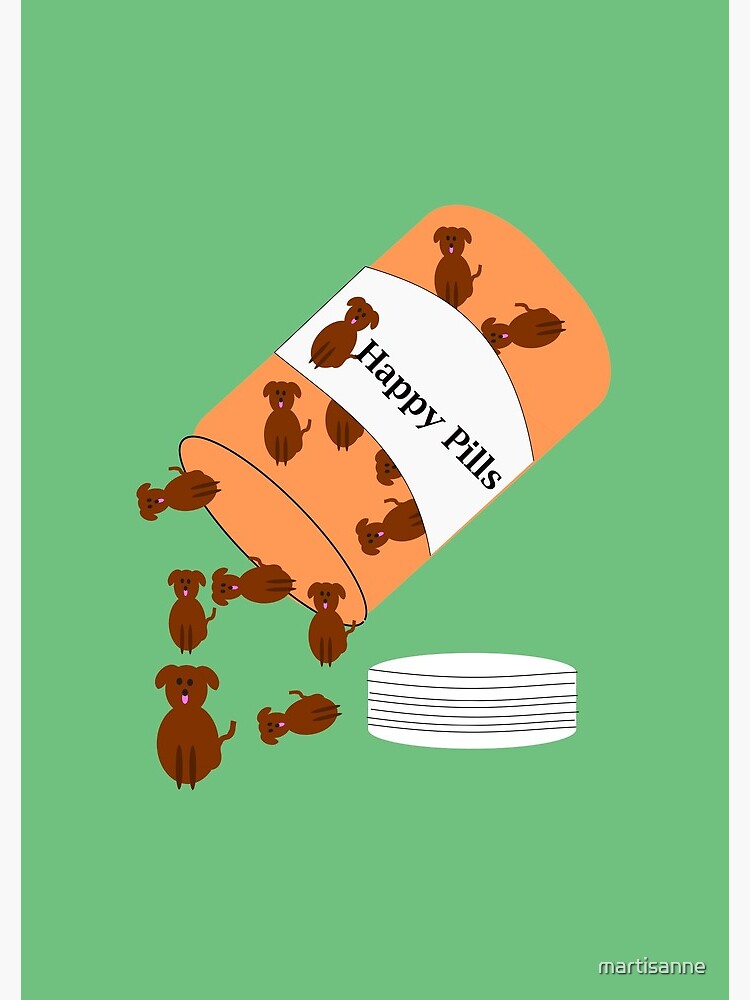 Doggy happy pills by martisanne