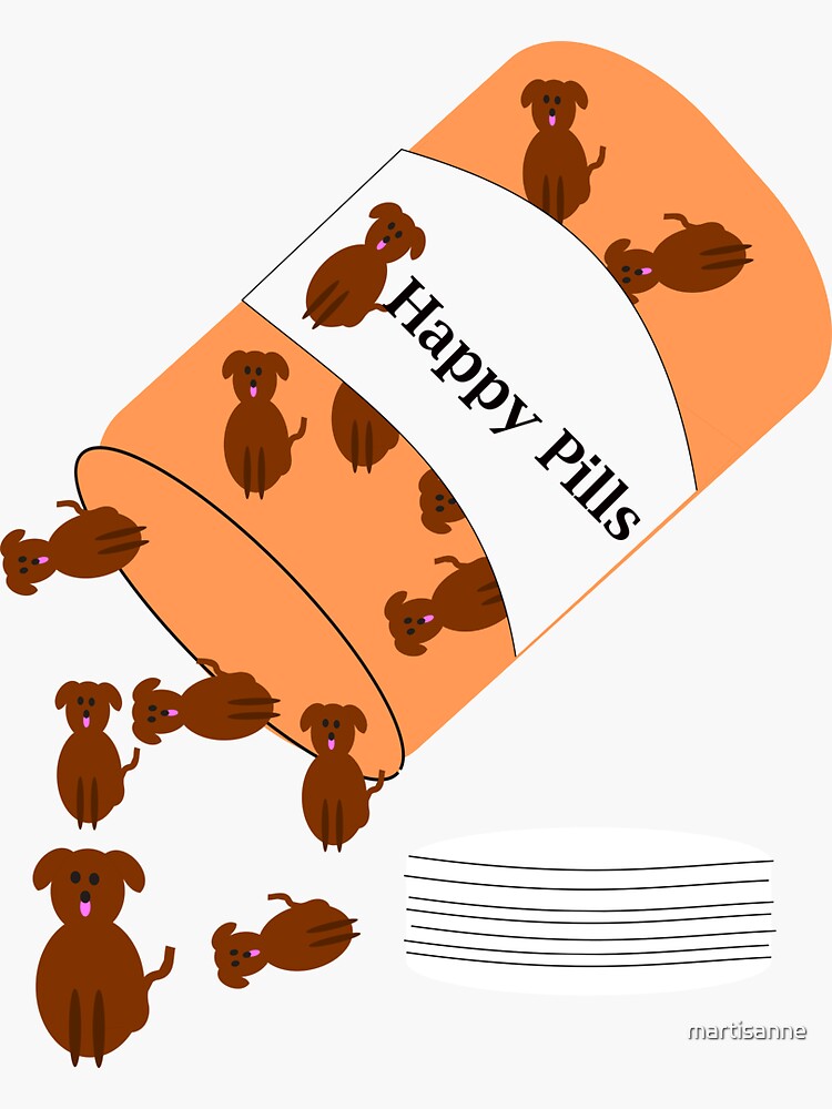 Doggy happy pills by martisanne