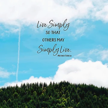 Artwork thumbnail, Live Simply by RDeleansDesign