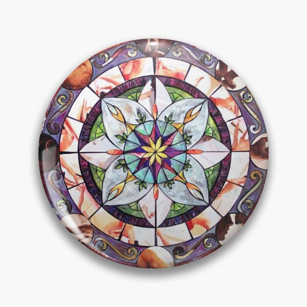 Item preview, White lotus mandala designed and sold by Heather  Shore.