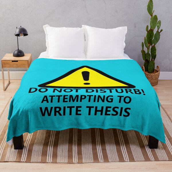 Item preview, Warning: THESIS WRITING designed and sold by Mosef -e.