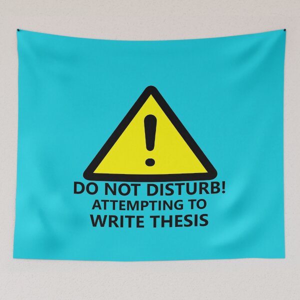 Item preview, Warning: THESIS WRITING designed and sold by Mosef -e.