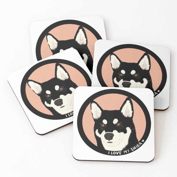 Item preview, I love my Shiba Inu (Black and Tan) designed and sold by MorganRenfro.