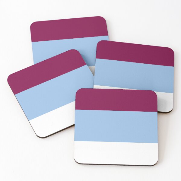Item preview, Villa Tricolour designed and sold by FootballArcade.