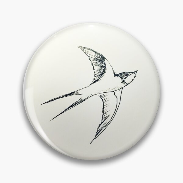 Item preview, Swallow in Flight designed and sold by Sarahlovellart.