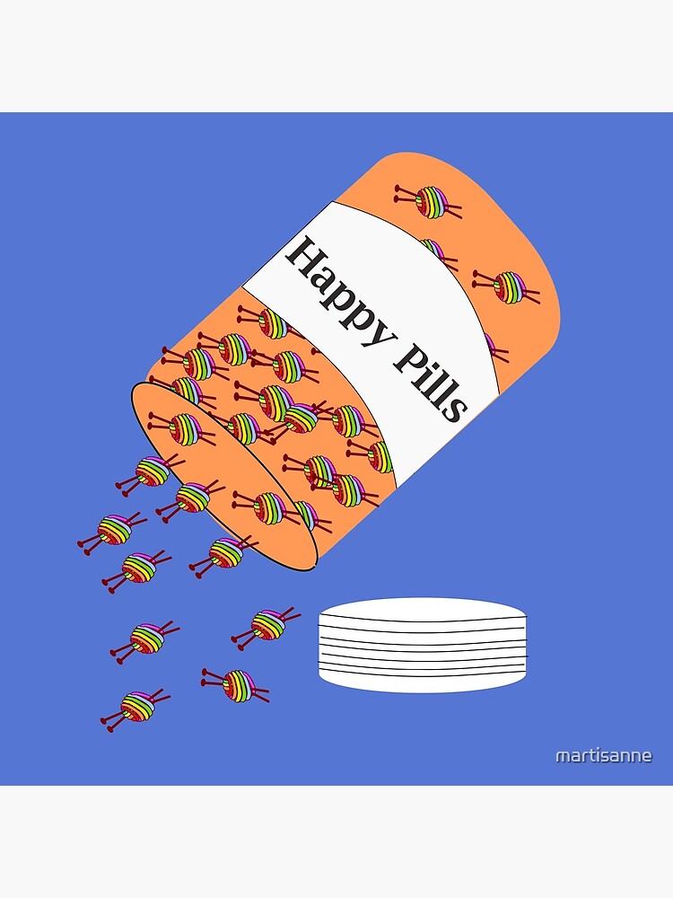 Knitting Happy Pills by martisanne