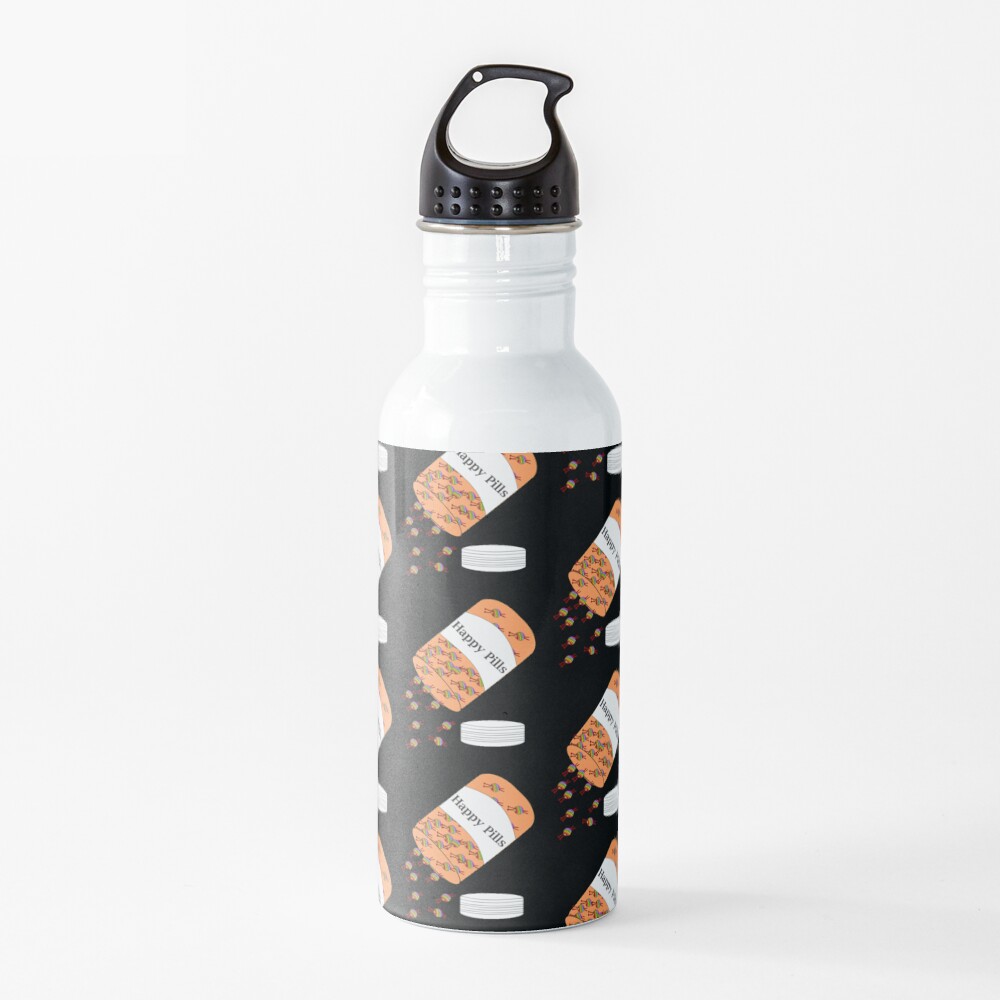 Knitting Happy Pills Water Bottle