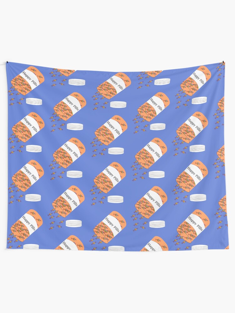 Alternate view of Knitting Happy Pills Tapestry