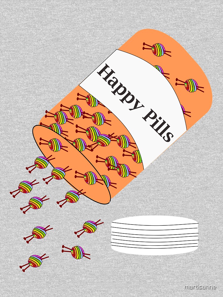 Knitting Happy Pills by martisanne