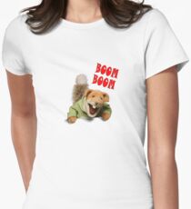 boom boom basil brush Women's Fitted T-Shirt
