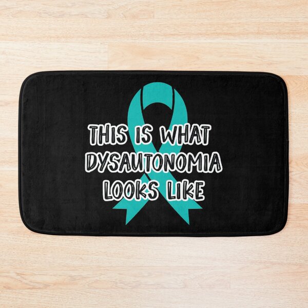 Item preview, This is What Dysautonomia Looks Like - Turquoise Awareness Ribbon in October designed and sold by NotEnoughSpoons.