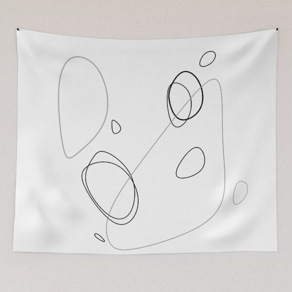 Item preview, Minimalist Abstract Line Drawing Art Print designed and sold by OneLinePrint.