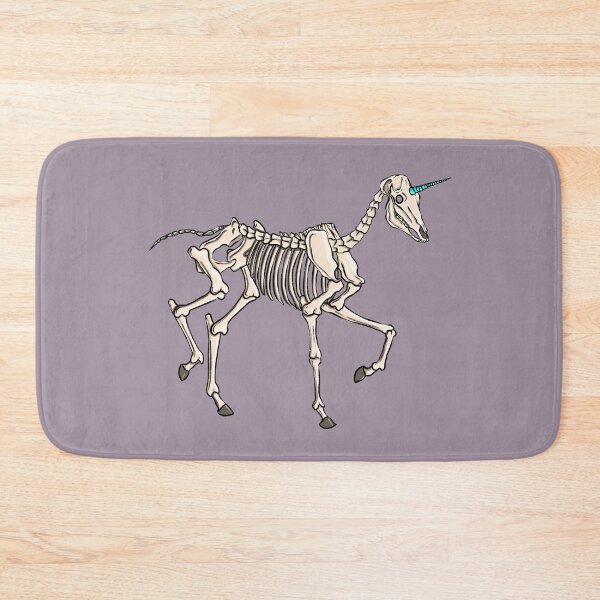Item preview, The Pastel Goth Anatomic Unicorn Skeleton Halloween Gift designed and sold by Maryna Denysenko.