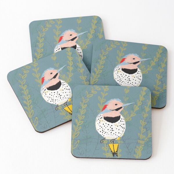 Item preview, Northern Flicker Woodpecker designed and sold by Sarahlovellart.