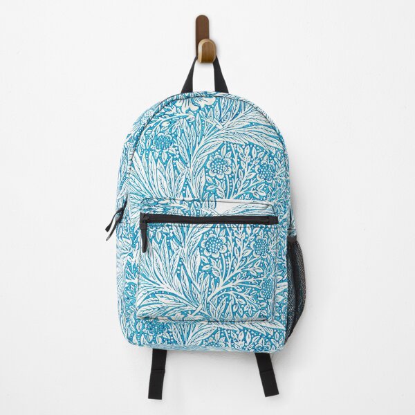 Item preview, Waves of Blue Marigolds designed and sold by dusie.