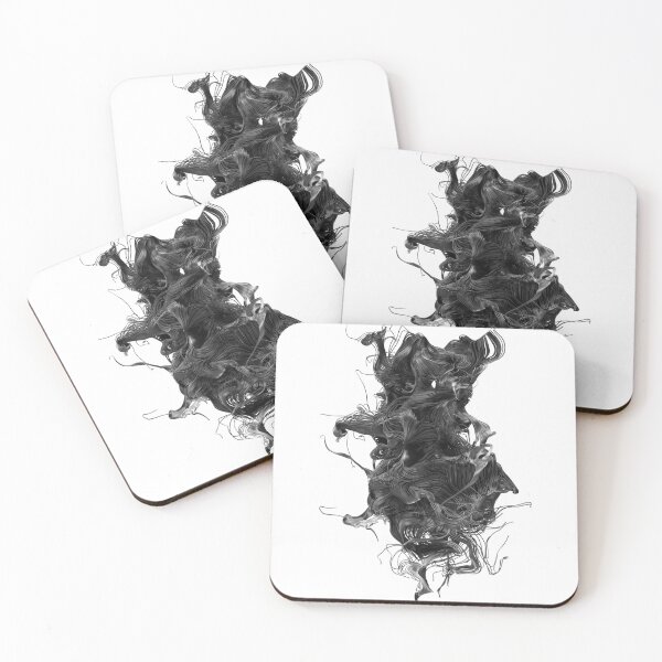 Item preview, Chaotic Lines #16 Monochrome Abstract Art designed and sold by chaoticlines.
