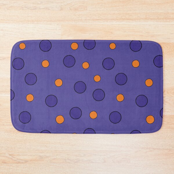 Item preview, halloween polka dots pattern designed and sold by rysunki-malunki.