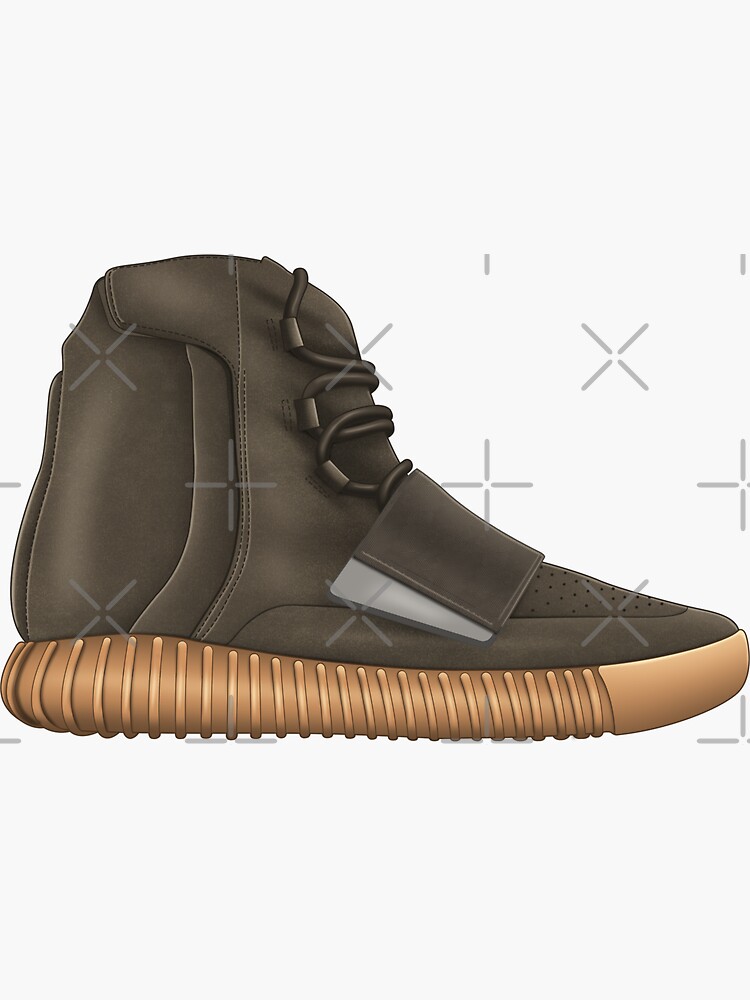 yeezy 750 brown gum