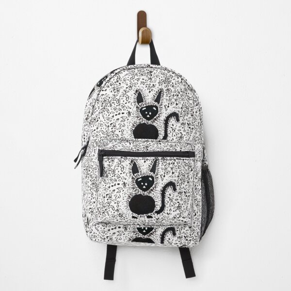 Black Cat Festive Autumn Pal Backpack