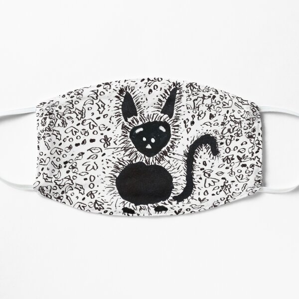 Black Cat Festive Autumn Pal Mask