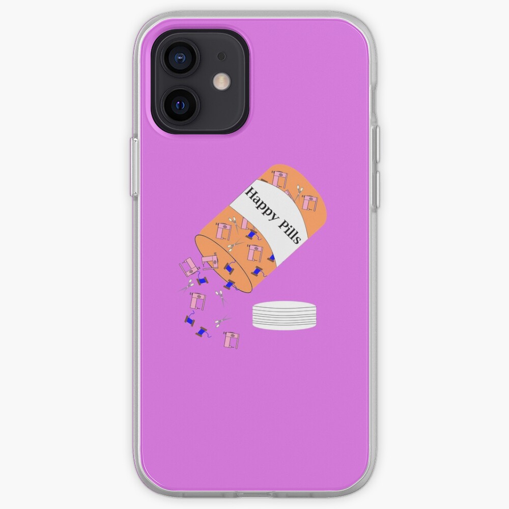Sewing Happy Pills iPhone Case & Cover