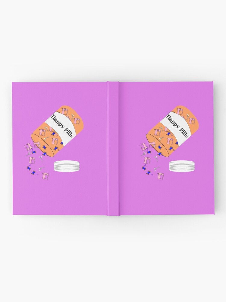 Alternate view of Sewing Happy Pills Hardcover Journal
