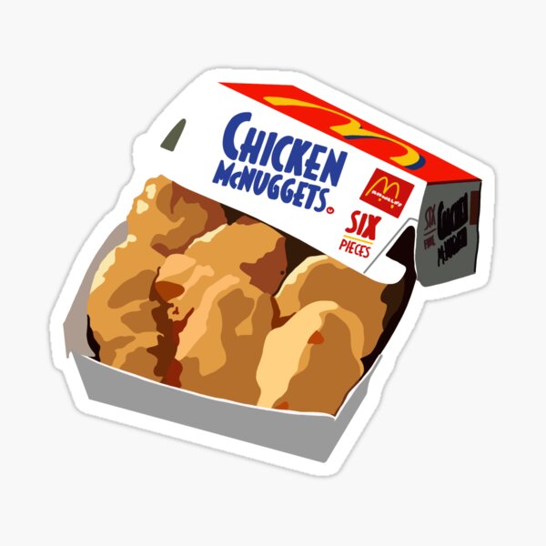 Aperçu de l'œuvre Mcnuggets de poulet McDonald's créée et vendue par alysiafaith.
