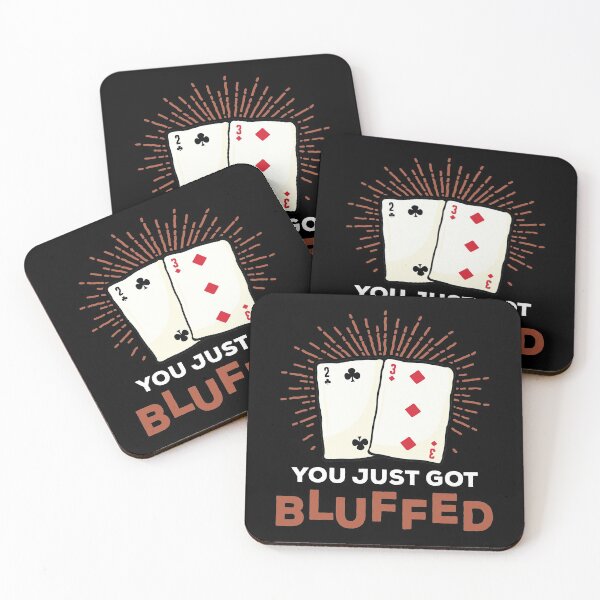 Item preview, Bluffed - Poker Gift - Poker Player - Vegas - Casino designed and sold by Printedpath.