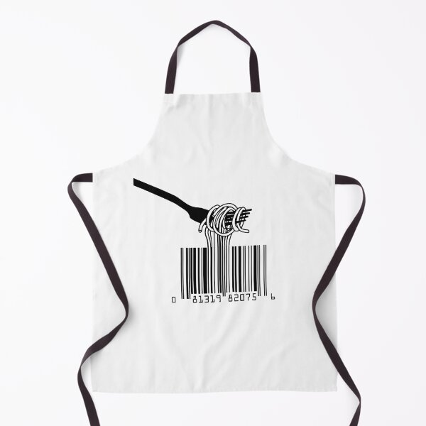Item preview, noodles, fork, barcode designed and sold by Ksenya Goritcyna.
