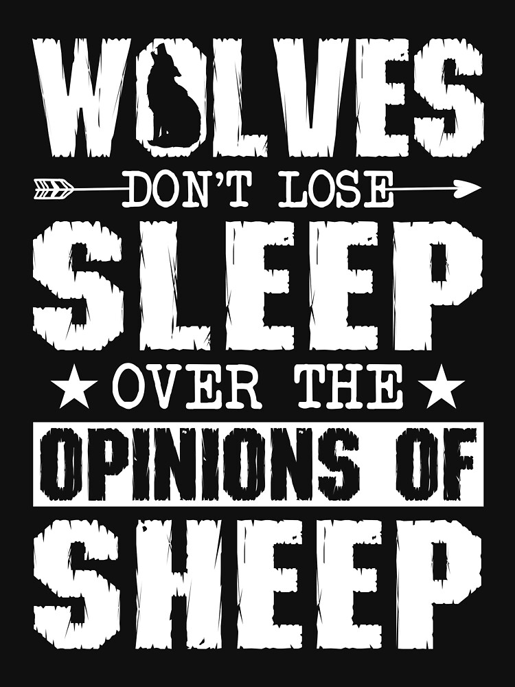 wolves dont lose sleep