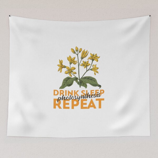 Item preview, Drink sleep, photosynthesis repeat designed and sold by VioletStudio.