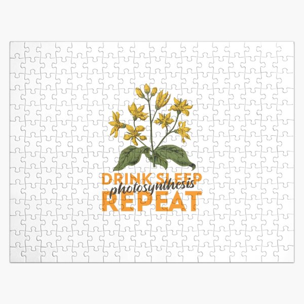 Item preview, Drink sleep, photosynthesis repeat designed and sold by VioletStudio.