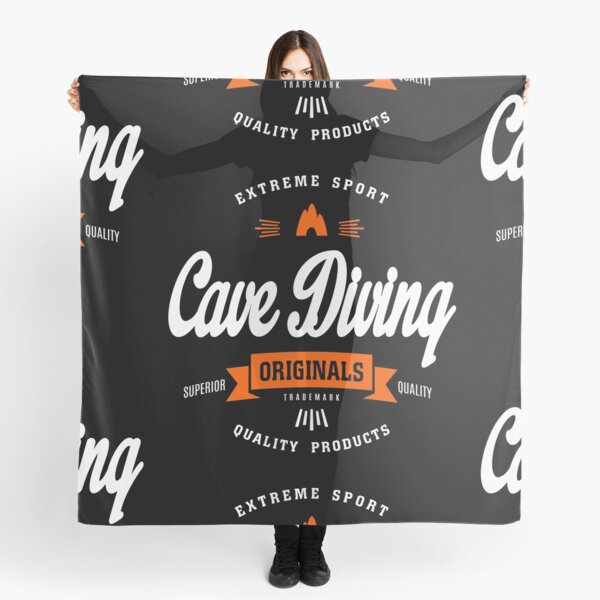 Item preview, Cave Diving Extreme Sport W&O Design Art designed and sold by cidolopez.