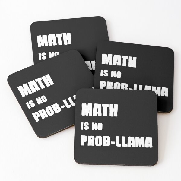 Item preview, Math Is No Prob-llama designed and sold by Peishan02.