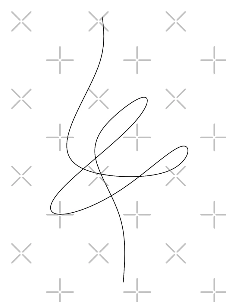 Thumbnail 4 of 4, iPhone Case, Abstract Single Line Drawing designed and sold by OneLinePrint.