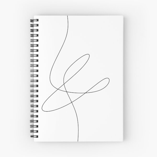 Item preview, Abstract Single Line Drawing designed and sold by OneLinePrint.