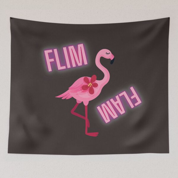 Item preview, FLIM FLAM PINK FLAMINGO  designed and sold by garhoud.