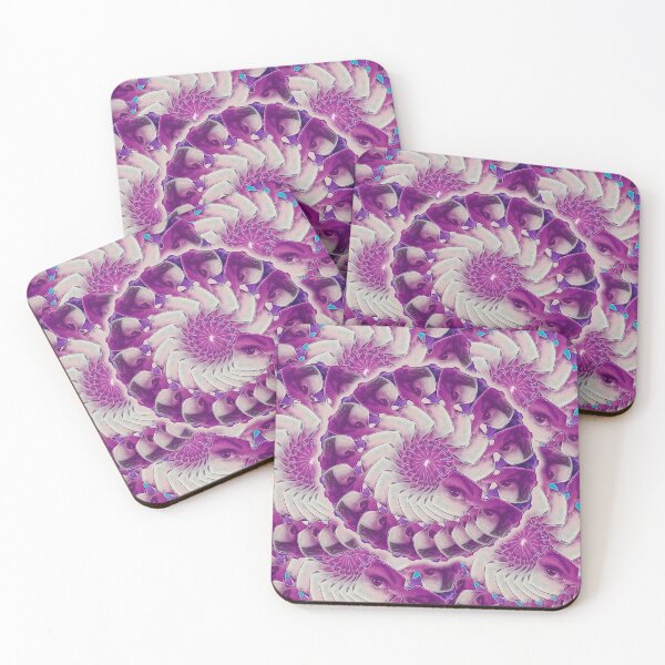 Item preview, Looky Looky sunglass eyes purple pop art circle mandala pattern  designed and sold by bryansteward.