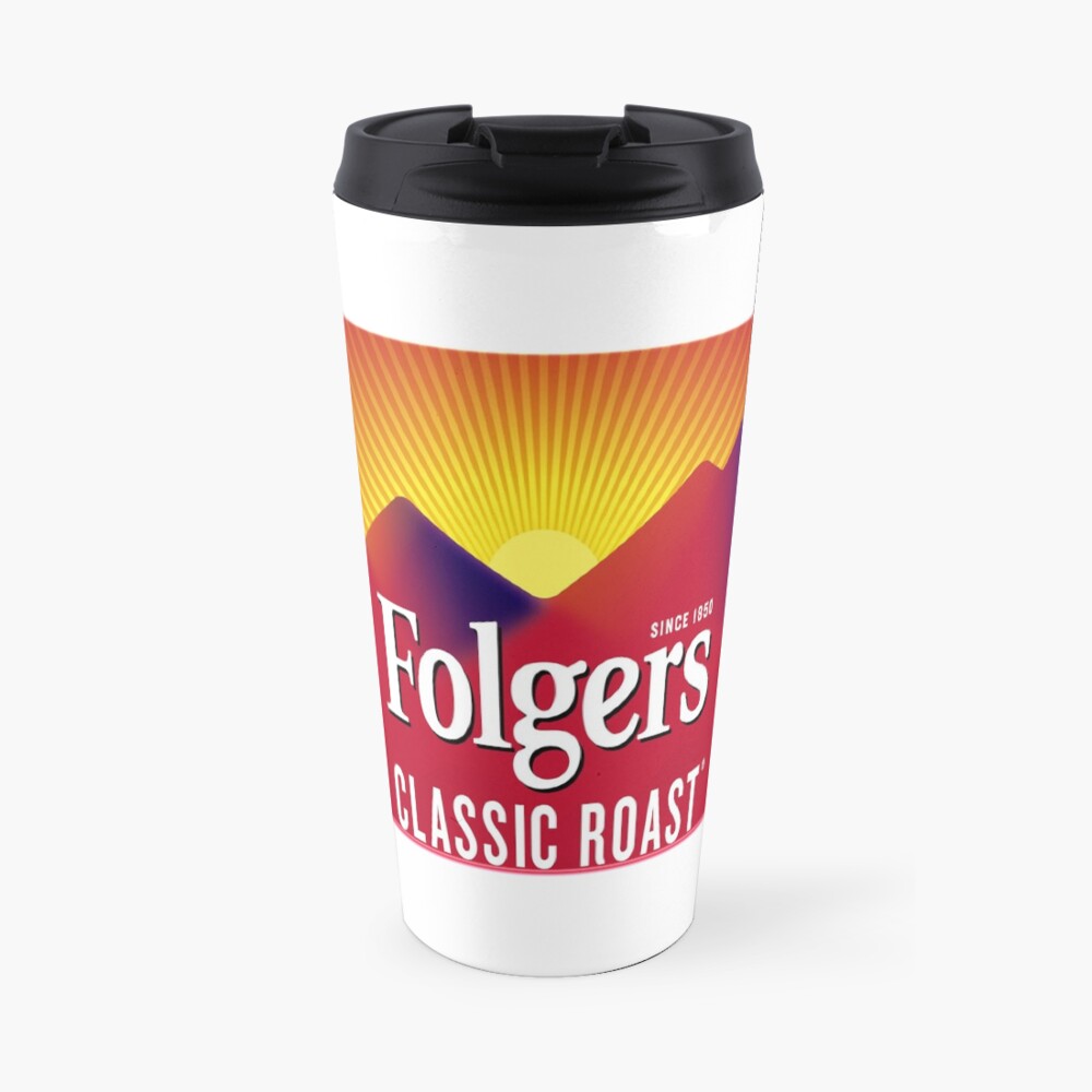 "folgers coffee" Travel Coffee Mug for Sale by phillipsdorot Redbubble
