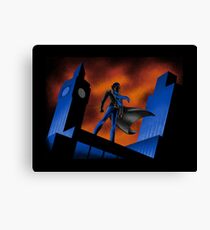 Sherlock Cartoon Canvas Print