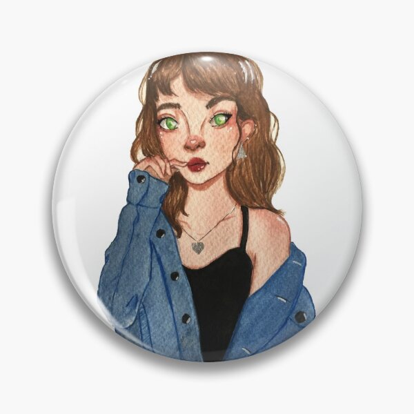 Item preview, Denim jacket girl designed and sold by PakinamH.