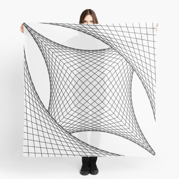 Aperçu de l'œuvre Wireframe, géométrique, illusion d'optique 3d créée et vendue par TyneDesigns.