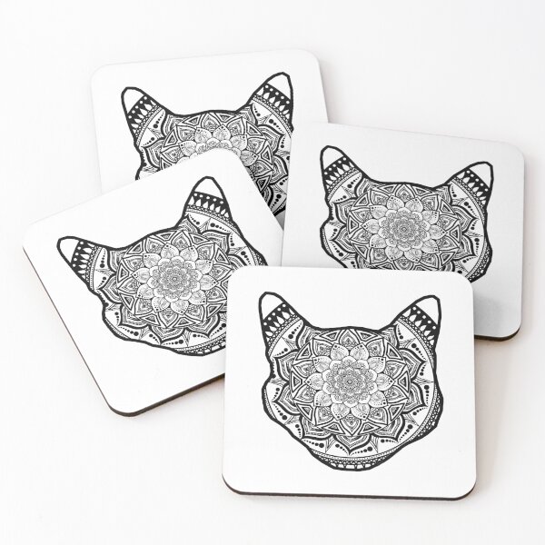 Item preview, CatMandala designed and sold by ItalianMandala.