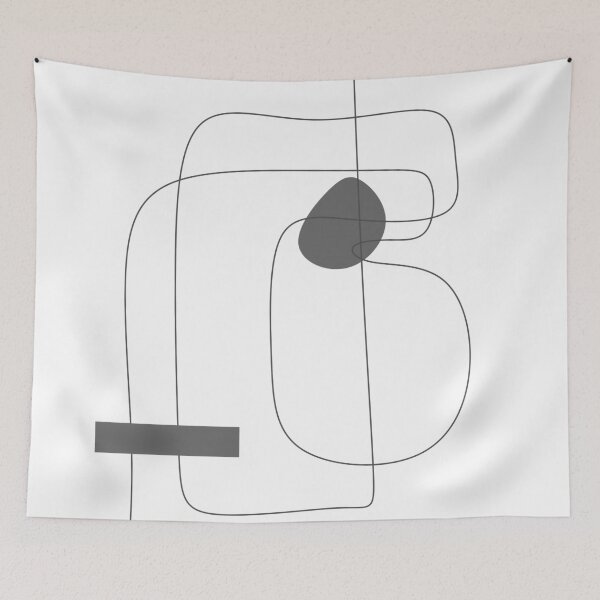 Item preview, Abstract line Print. Abstract one  line designed and sold by OneLinePrint.