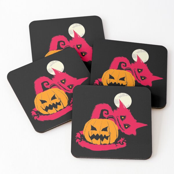 Item preview, Halloween, cat, pumpkin, ghost, gift idea designed and sold by ThommyBLN.