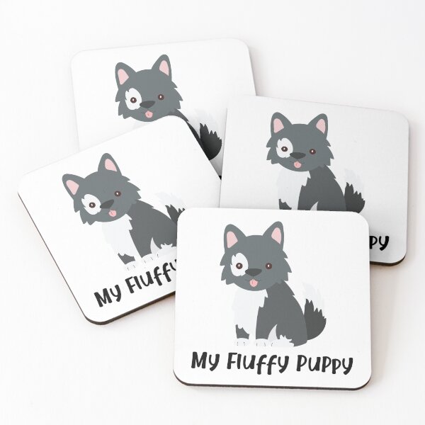 Item preview, My Fluffy Puppy | Cute Dog Design designed and sold by Spektre-Co.